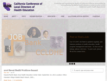 Tablet Screenshot of ccldhe.org